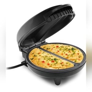 Elite Gourmet Mini Non-Stick Omelet, Frittata, Snack Pocket Maker